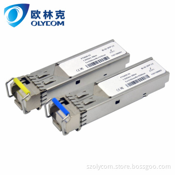 1.25G 40km SM BiDi 1310/1550nm SFP Module with DDM(TSBL1G40D-35/53)